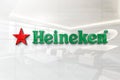 Heineken on iphone realistic texture